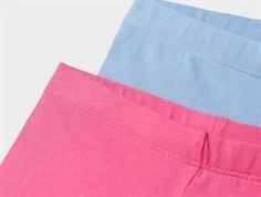 Name It cykelshorts serenity/carmine rosa 2-pak